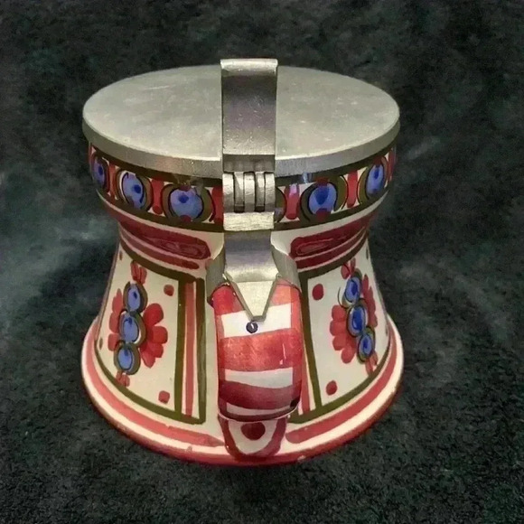 Vintage Germany Ceramic Beer Stein Rustic  
Decor Ceramic Beer Porringer - Picture 10 of 16